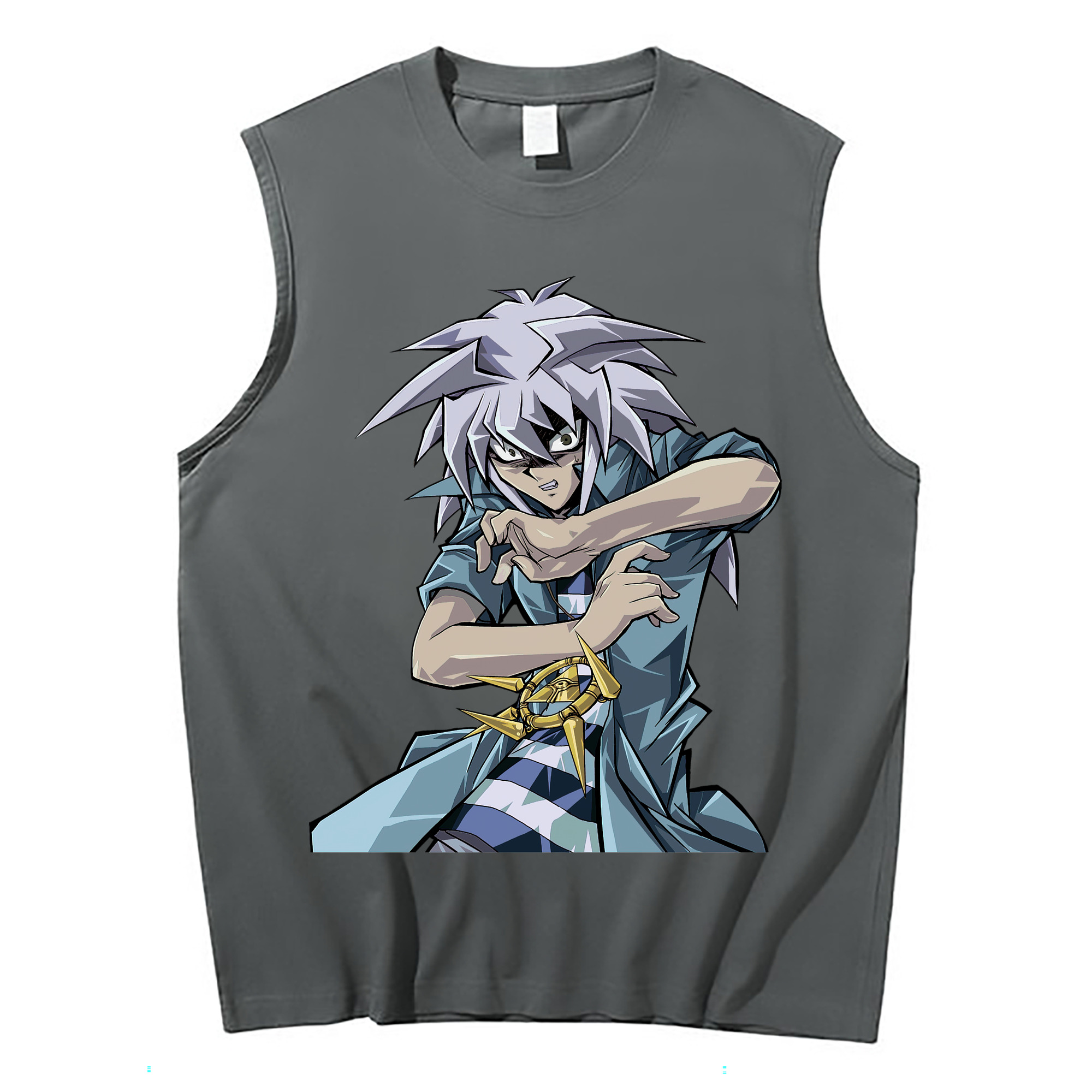 （画像用） 遊☆戯☆王 Yu-Gi-Oh! コットン100％タンクトップ（フロントプリント）